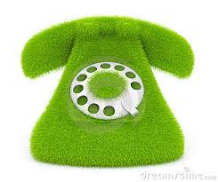 téléphone vert